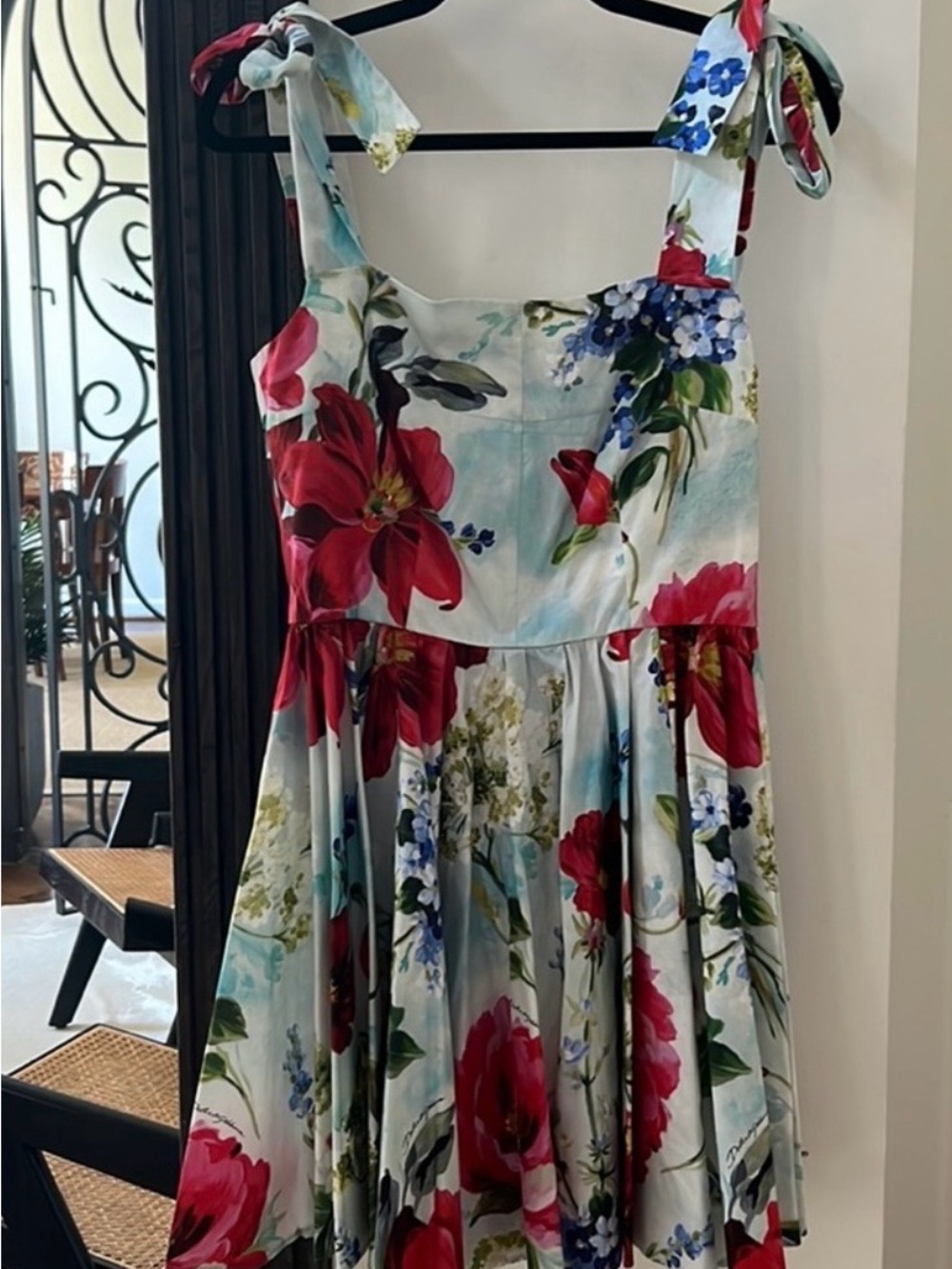 Dolce & Gabbana White and Black Label Cotton Garment